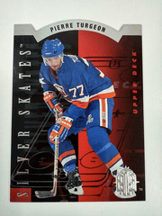 1993-94 Upper Deck SP Silver Skates #H7 Pierre Turgeon Die Cut New York Islanders